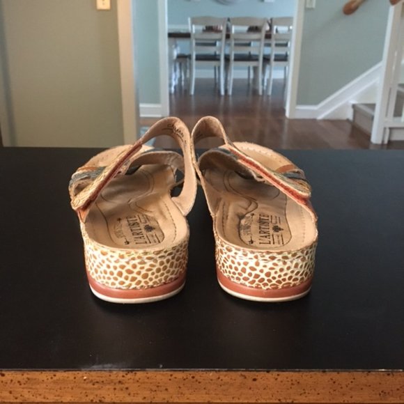 Spring Step L'Artiste Caiman Slide Sandal, Womans Size US 9.5 EU 40 - Picture 6 of 11